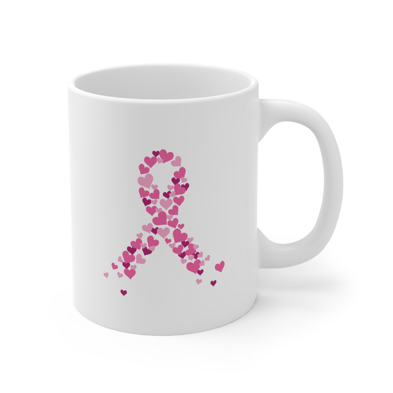 Breast Cancer Ribbon Mug