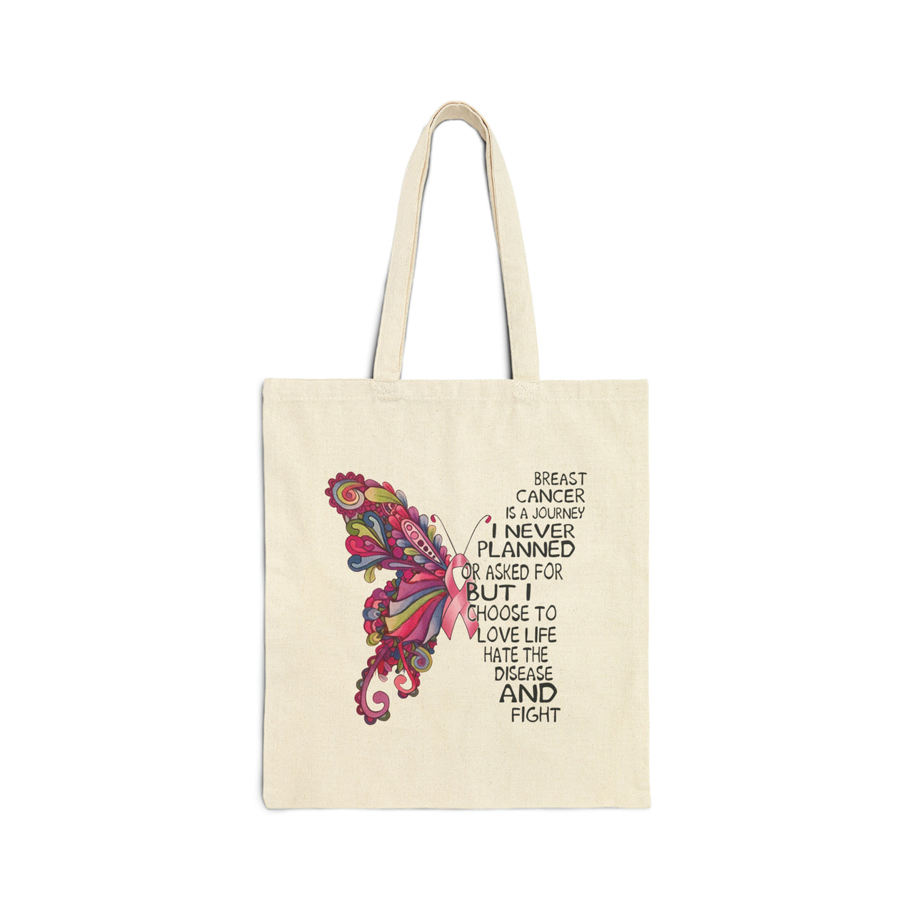 Butterfly Canvas Tote