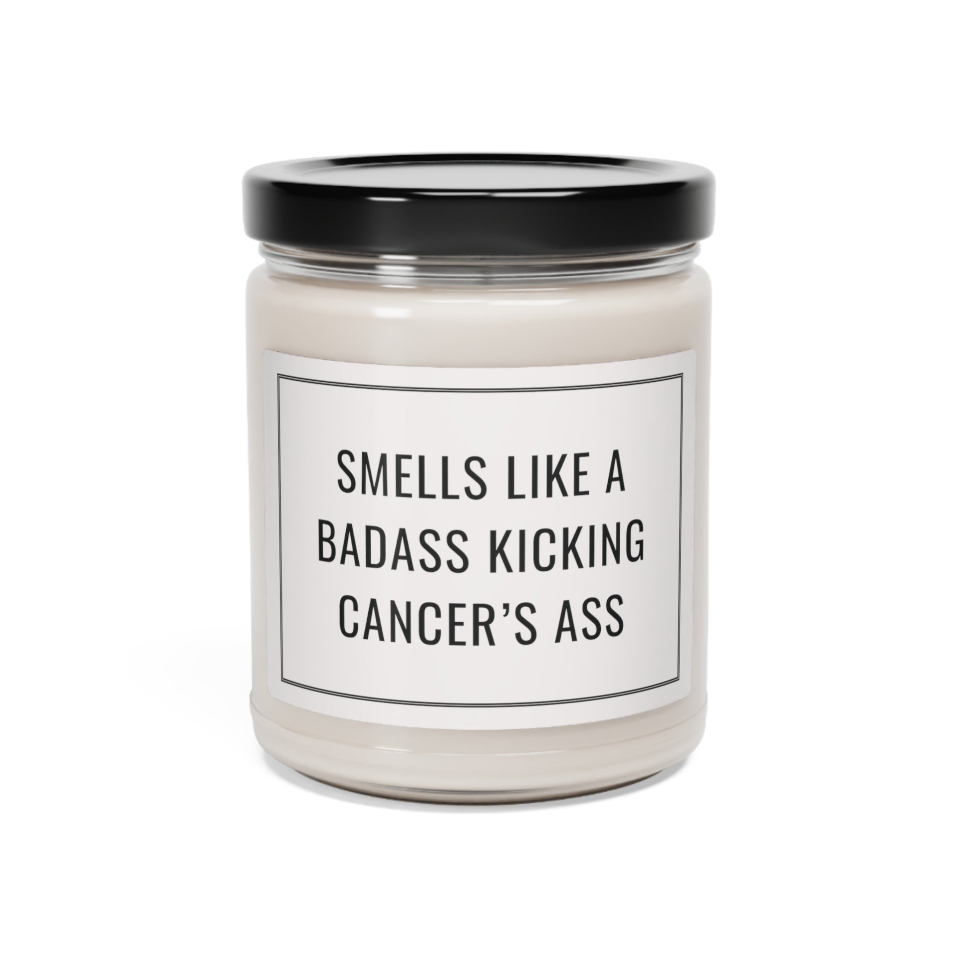 Smells like a Badass Breast Cancer Awareness Candle