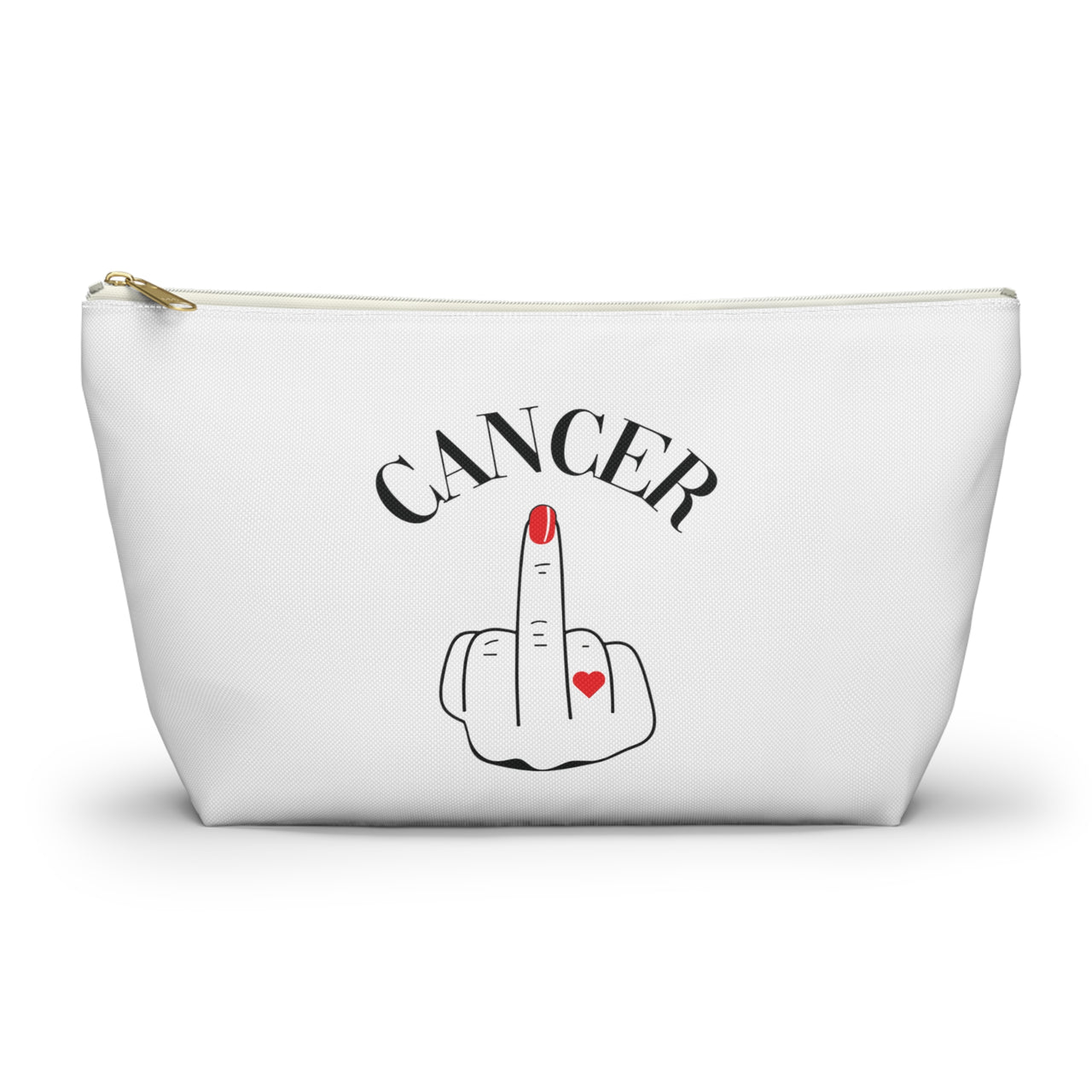 Women's F*ck Cancer Accessory Pouch