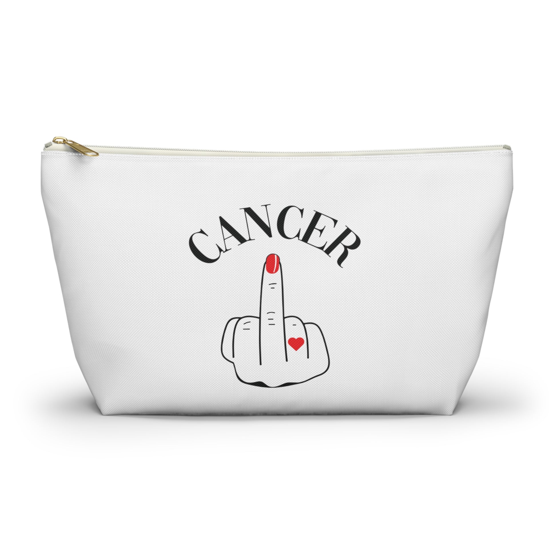 Women's F*ck Cancer Accessory Pouch