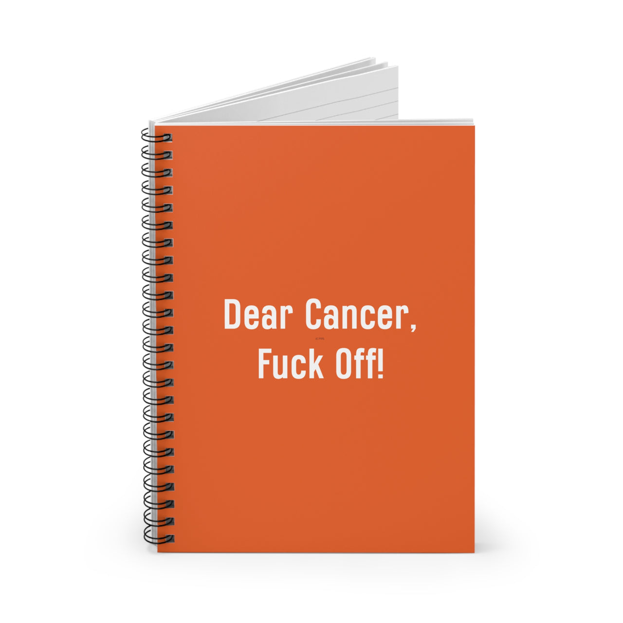 Dear Cancer Fuck Off Notebook