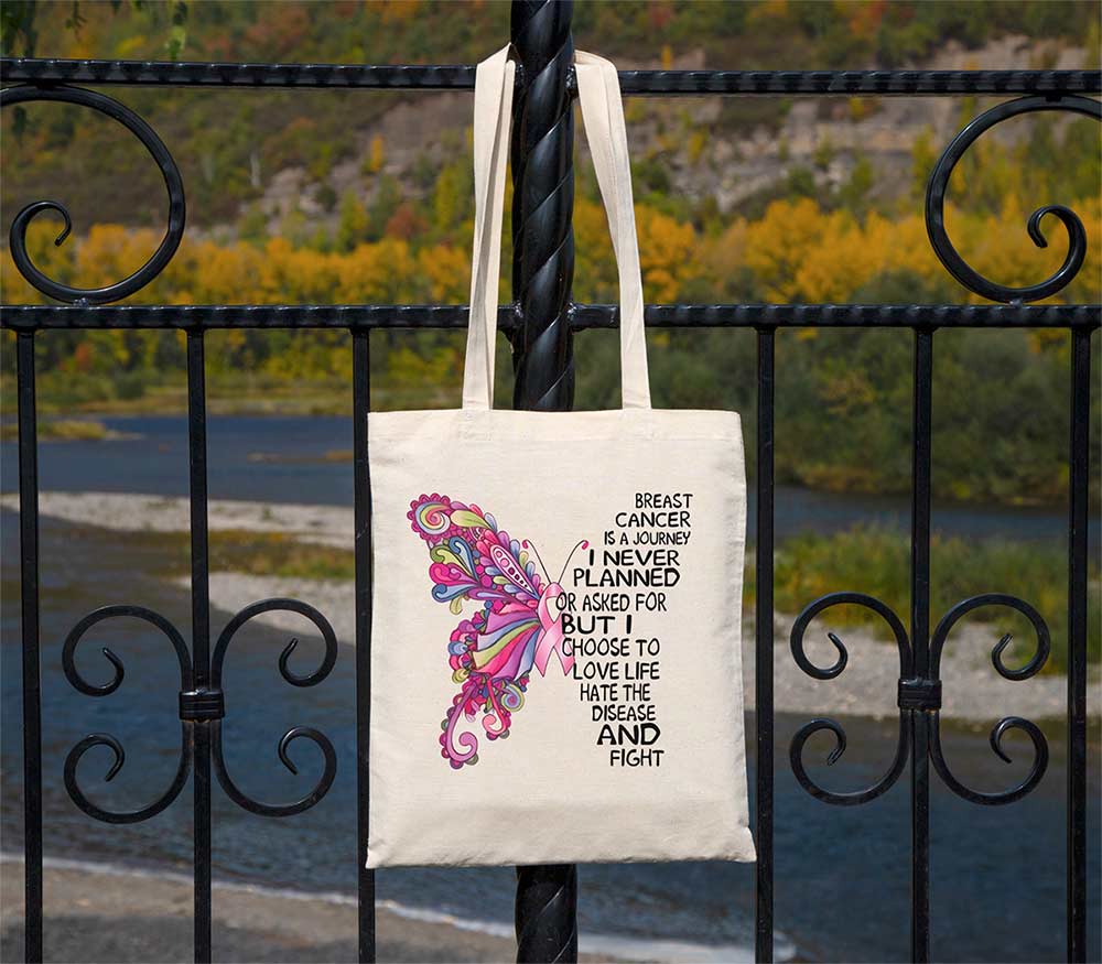 Butterfly Canvas Tote