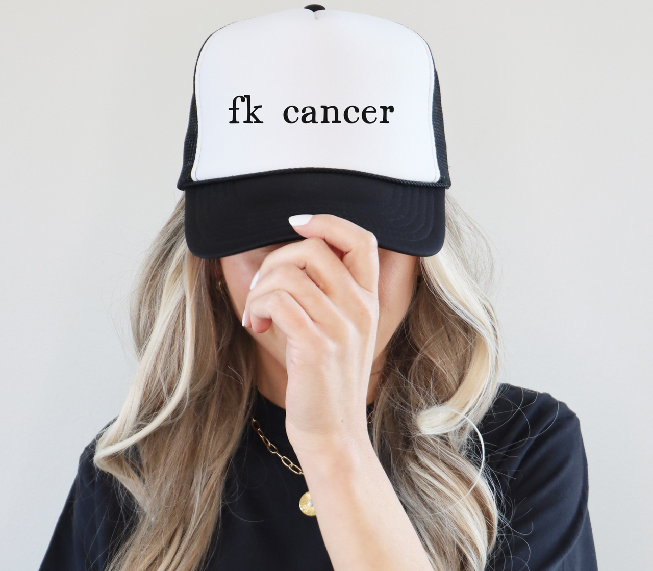 Fuck Cancer Texas Trucker Cap