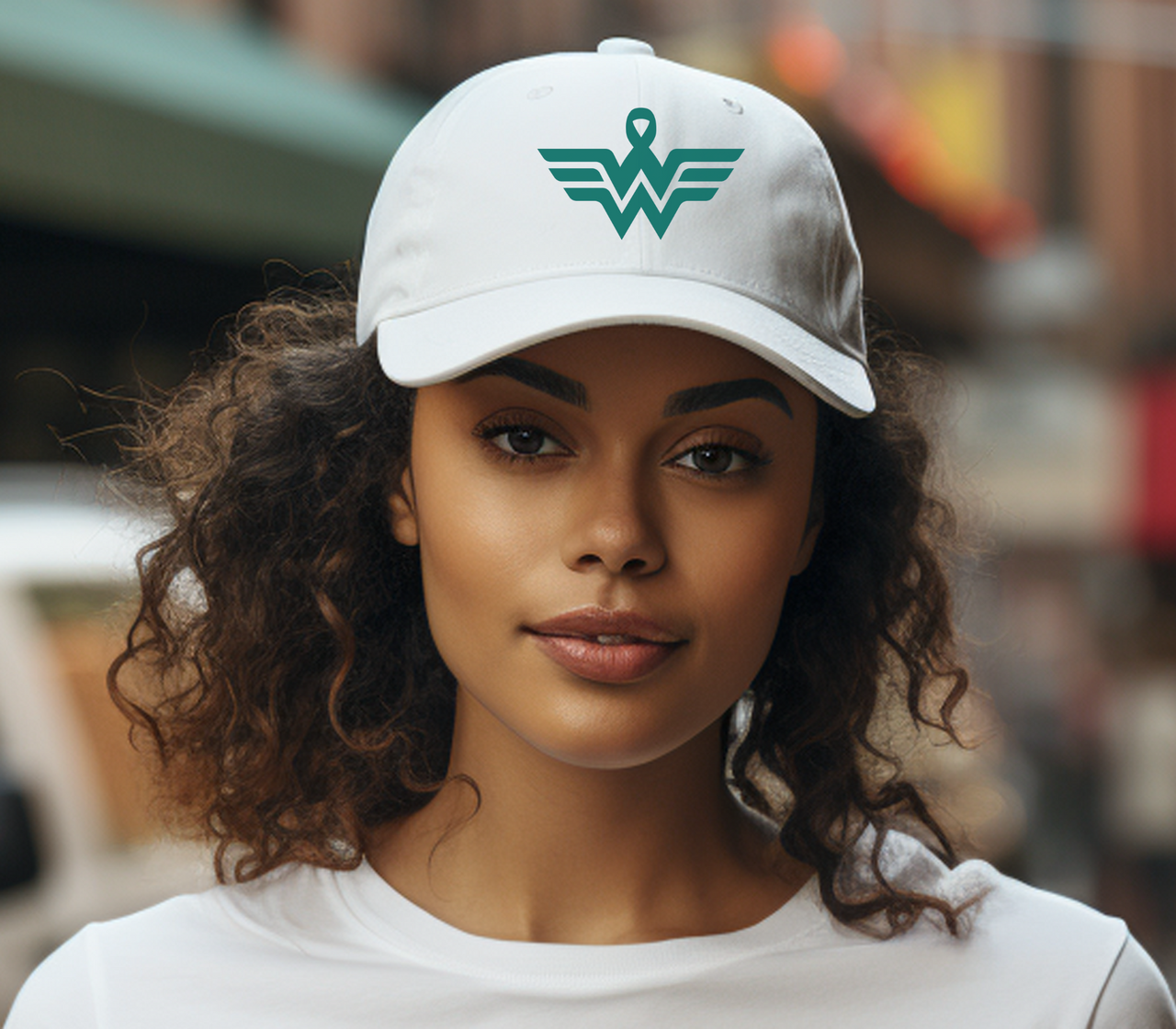 Ovarian Cancer Warrior Baseball Cap